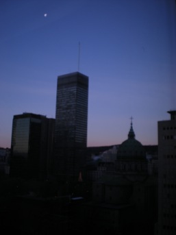 From my hotel window